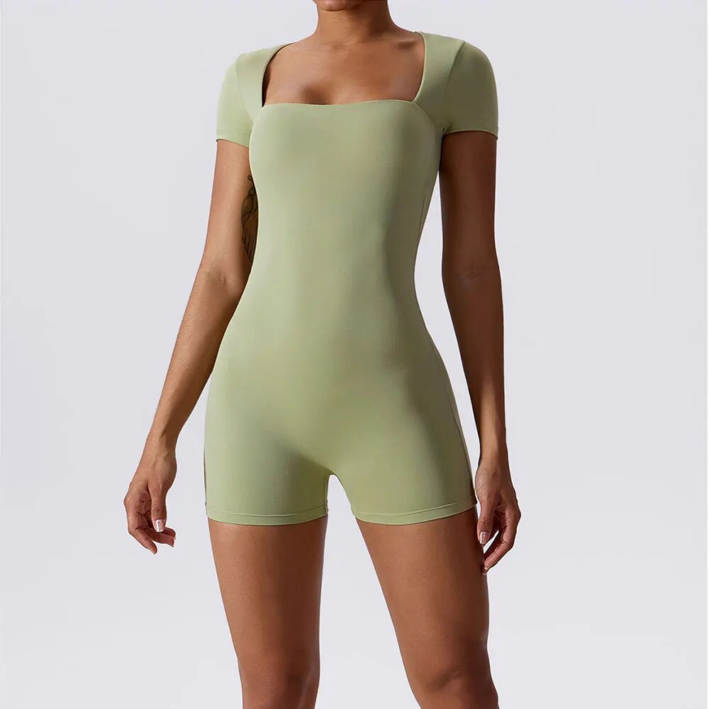 Damen Ganzjahres-Yoga-Bodysuit