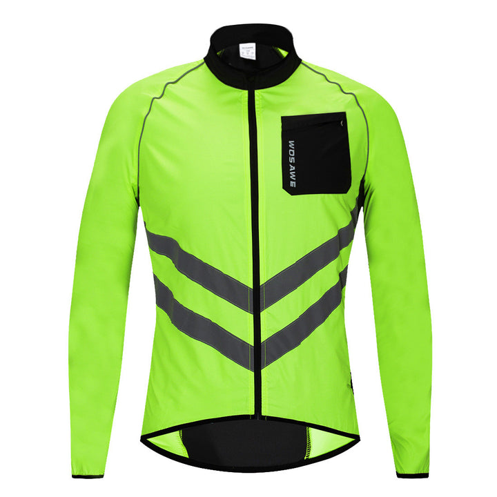 Cycling fishing reflective jacket - Blue Force Sports