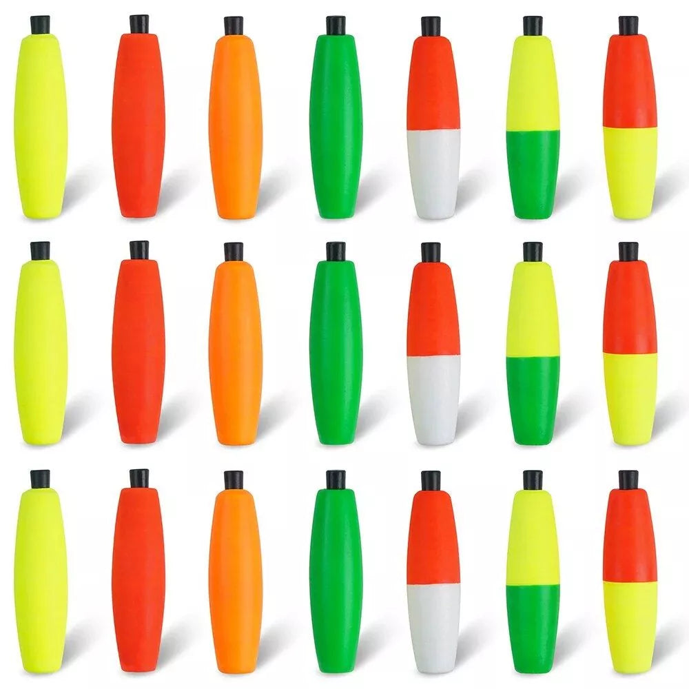 Versatile 50Pcs Fishing Peg Floats
