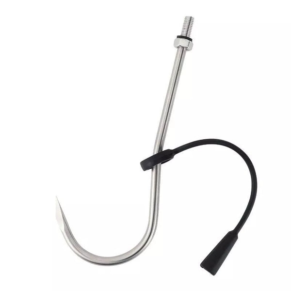Stainless Steel Fishing Gaff Hook - Sharp, Strong for Freshwater & Saltwater Fishing
