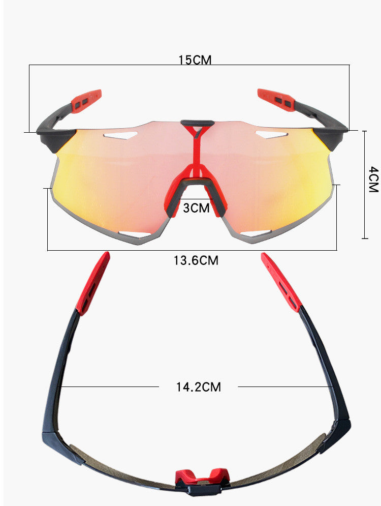 Outdoor sports mountain bike windproof sunglasses - Blue Force Sports