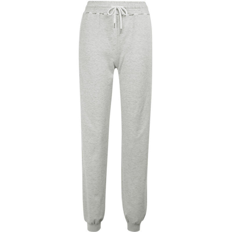 Elastic webbing printed sports pants - Blue Force Sports