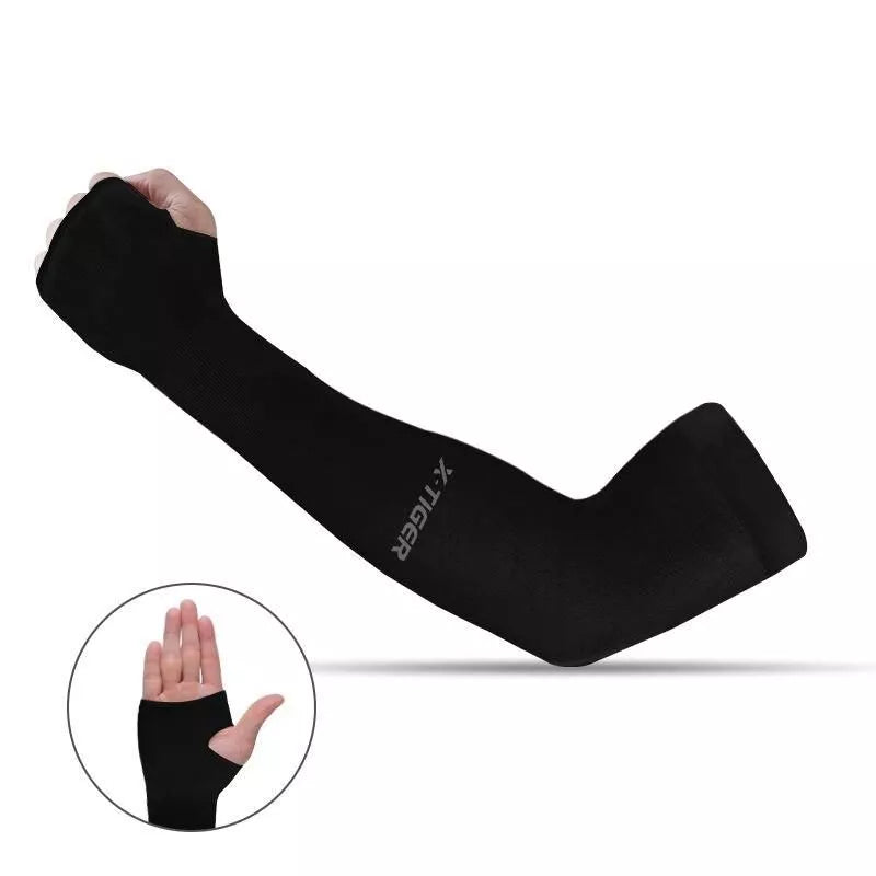 Armstulpen aus Sommereisstoff