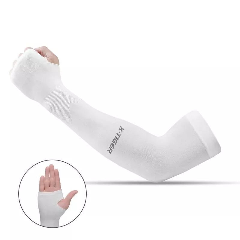 Armstulpen aus Sommereisstoff