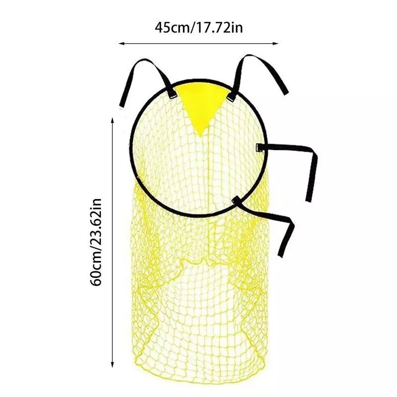 Red de entrenamiento de fútbol Topshot con bolsa de almacenamiento para portería