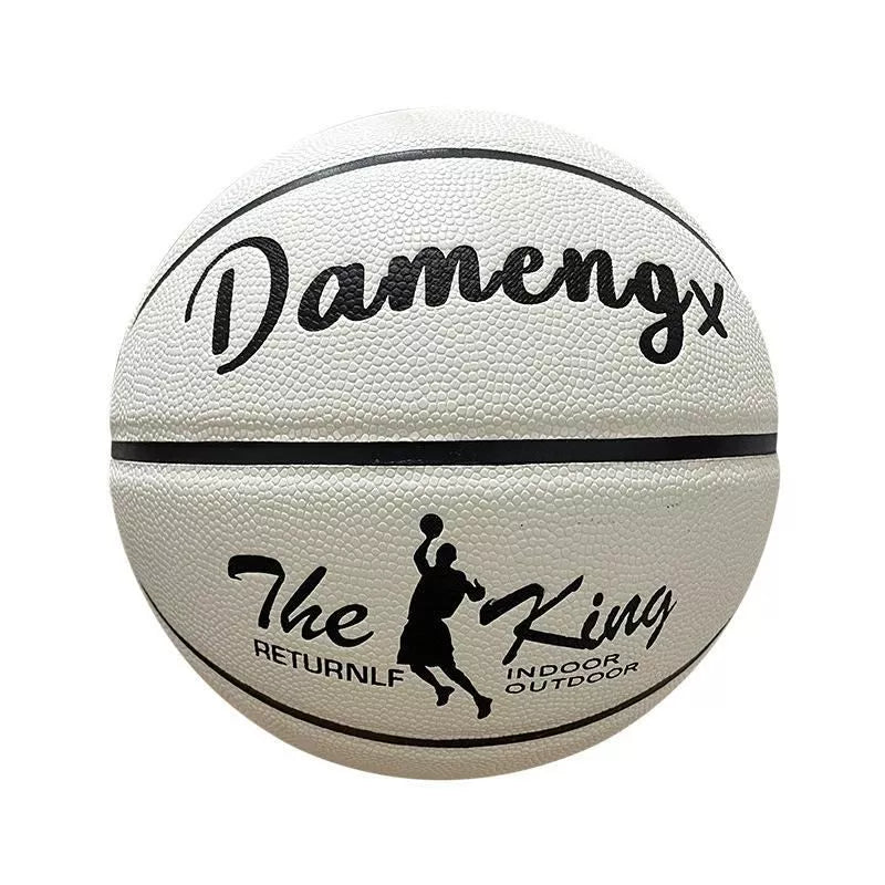 Balón de baloncesto reflectante que brilla en la oscuridad