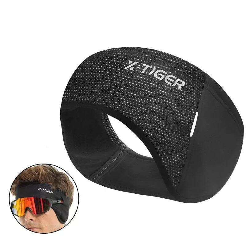Banda para la cabeza de ciclismo a prueba de viento para invierno
