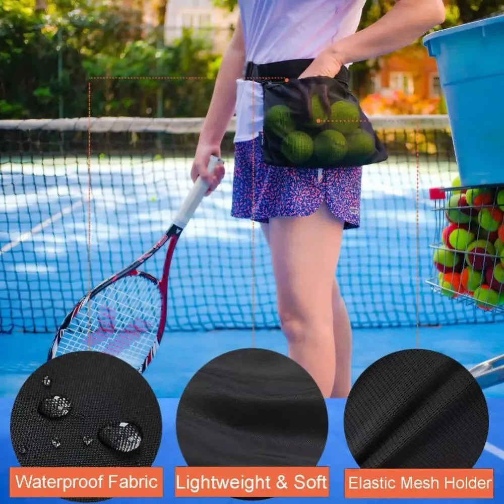 Vielseitige Sportballtasche mit verstellbarem Hüftgurt – ideal für Tennis, Golf, Tischtennis und mehr