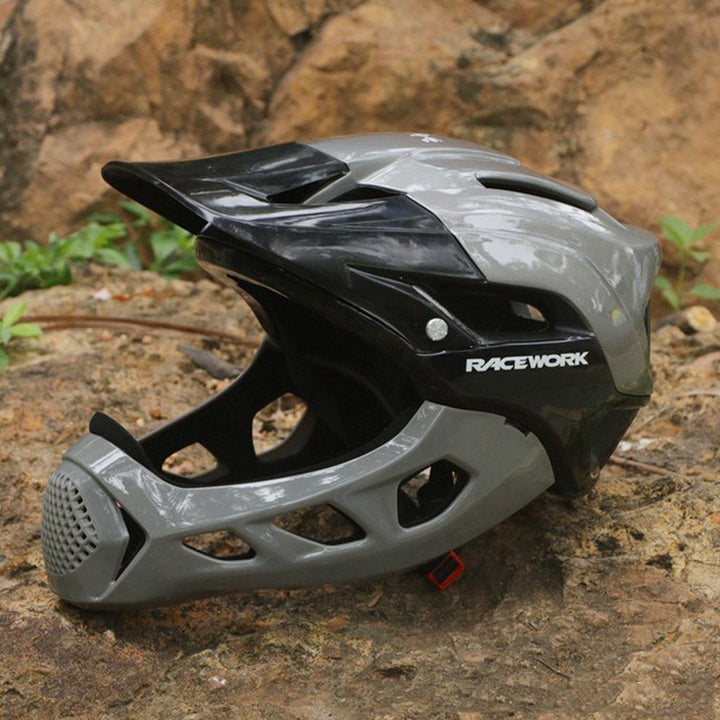 Bike Downhill Riding Cross Country Helmet - Blue Force Sports