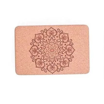 Upgrade Your Yoga Practice with 1Pc Cork Yoga Block