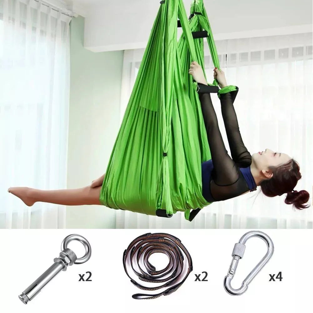 La mejor hamaca para yoga aéreo