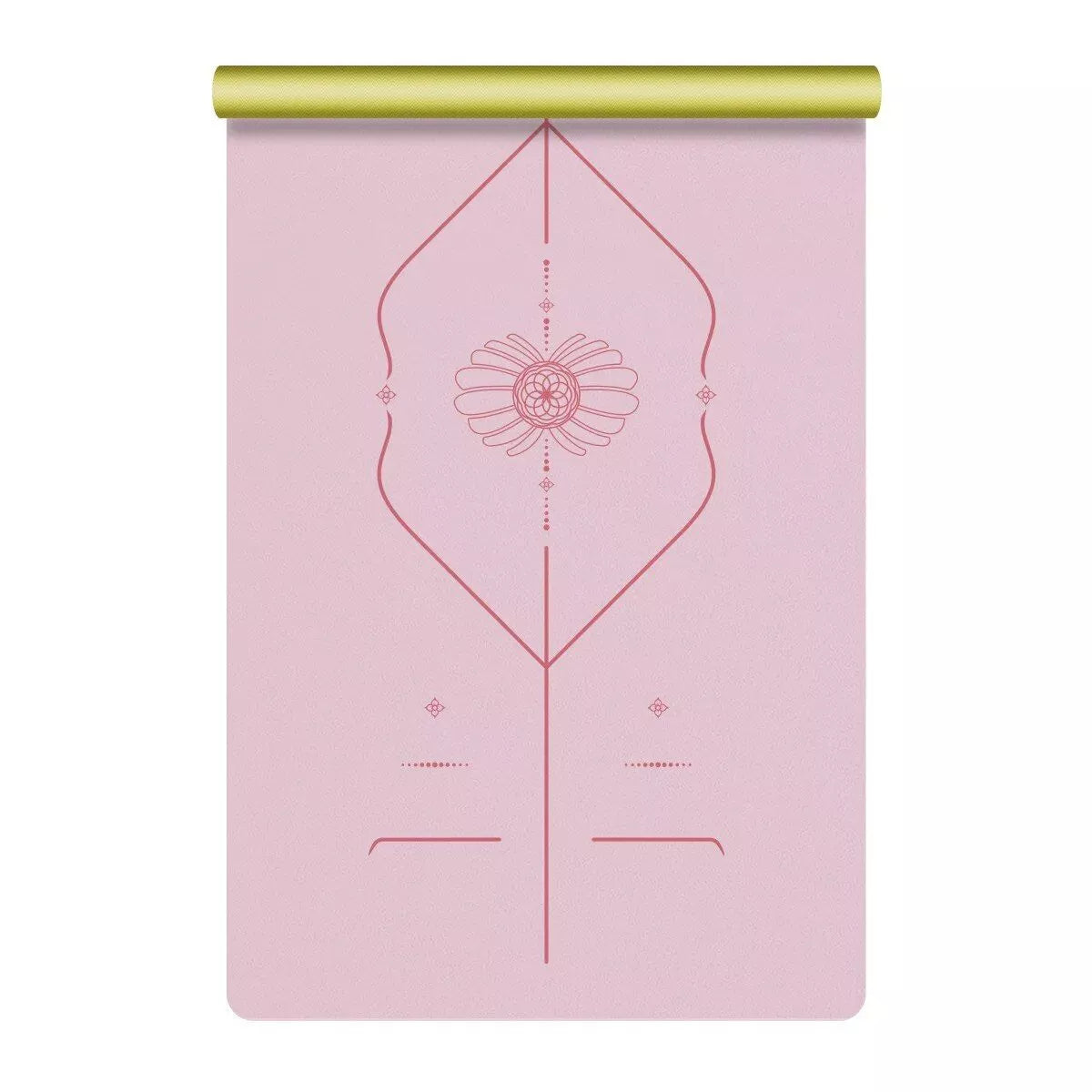 Ocean Wave Yogamatte aus Naturkautschuk, 1,5 mm, ideal für Pilates, Fitness und Gymnastik