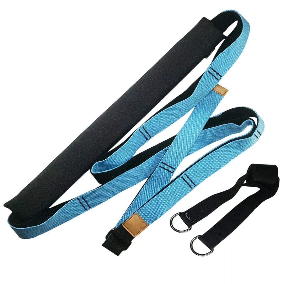 Mehrzweck-Yoga-Stretchgurt für Fitness, Ballett und Gymnastik – Polyester-Baumwolle