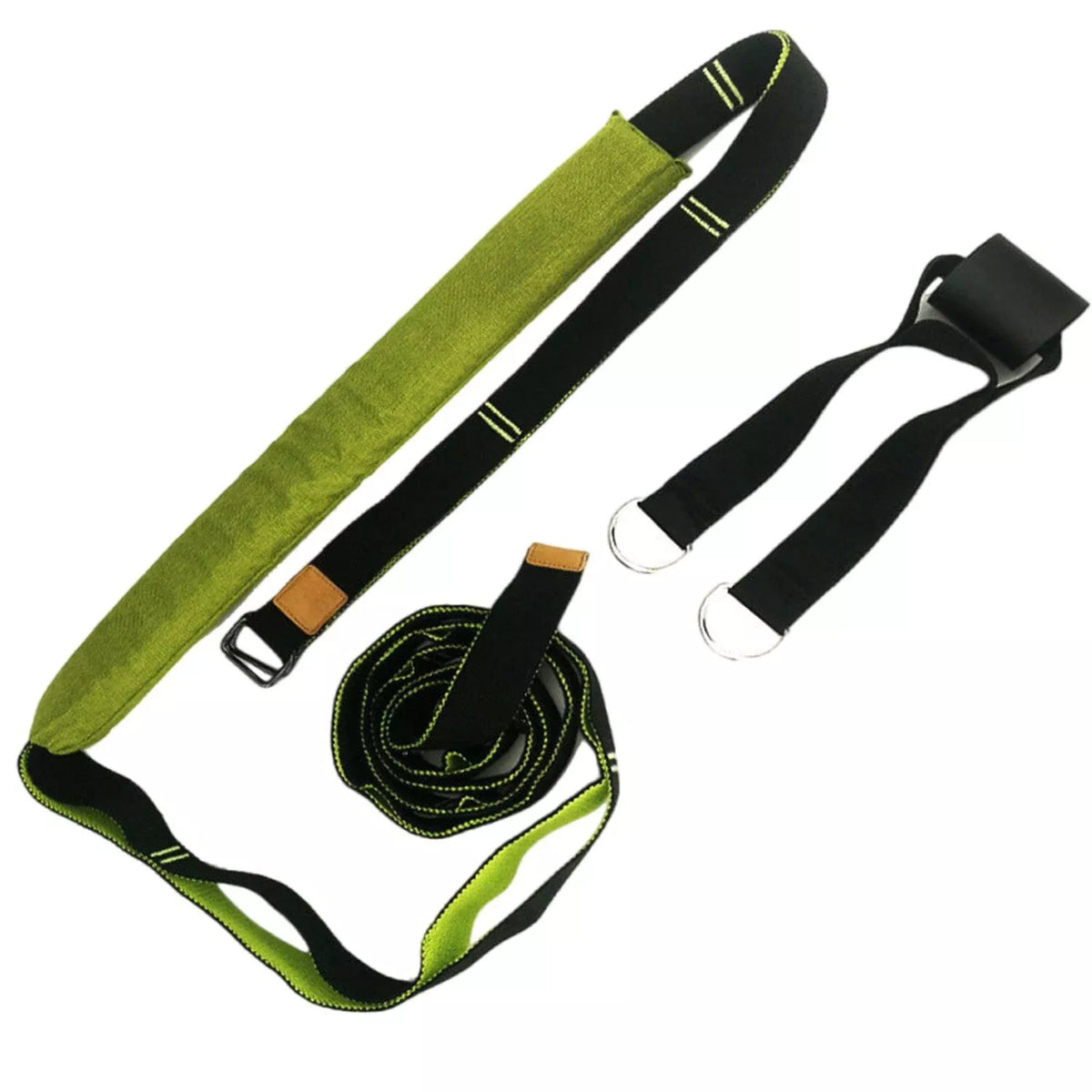 Mehrzweck-Yoga-Stretchgurt für Fitness, Ballett und Gymnastik – Polyester-Baumwolle