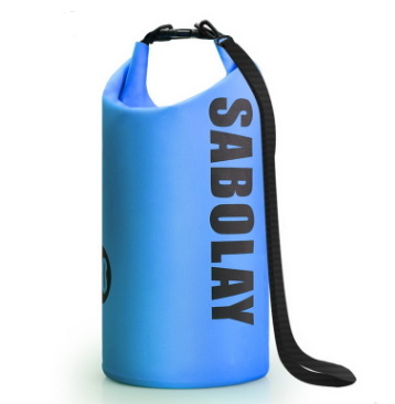 Outdoor waterproof bag waterproof bag Beach mobile phone storage bag snorkeling swim bag single shoulder river drifting backpack - Blue Force Sports