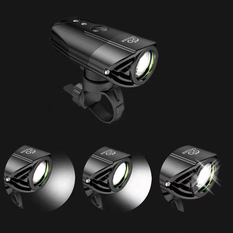 New black bike night headlight - Blue Force Sports