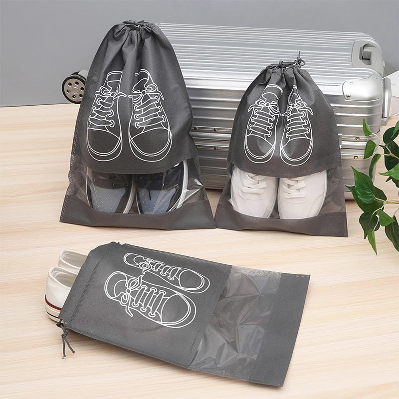 Juego de 5 bolsas organizadoras para guardar zapatos de viaje