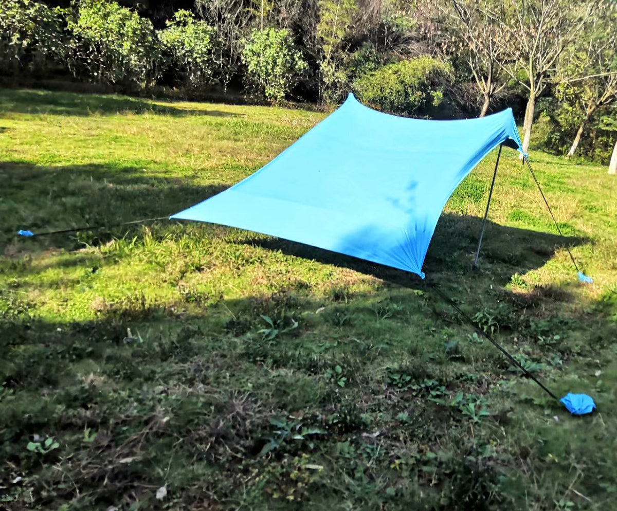 Outdoor Beach Leica Canopy Camping Tent - Blue Force Sports