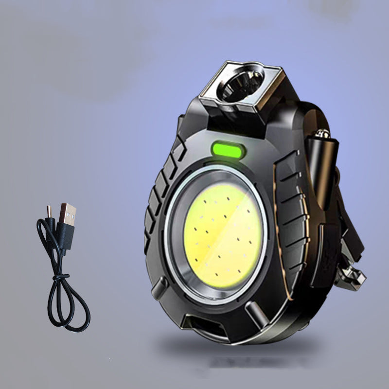 Cap Clip Lamp Outdoor Multi-function Clip Cap Working LED Light Keychain - Blue Force Sports