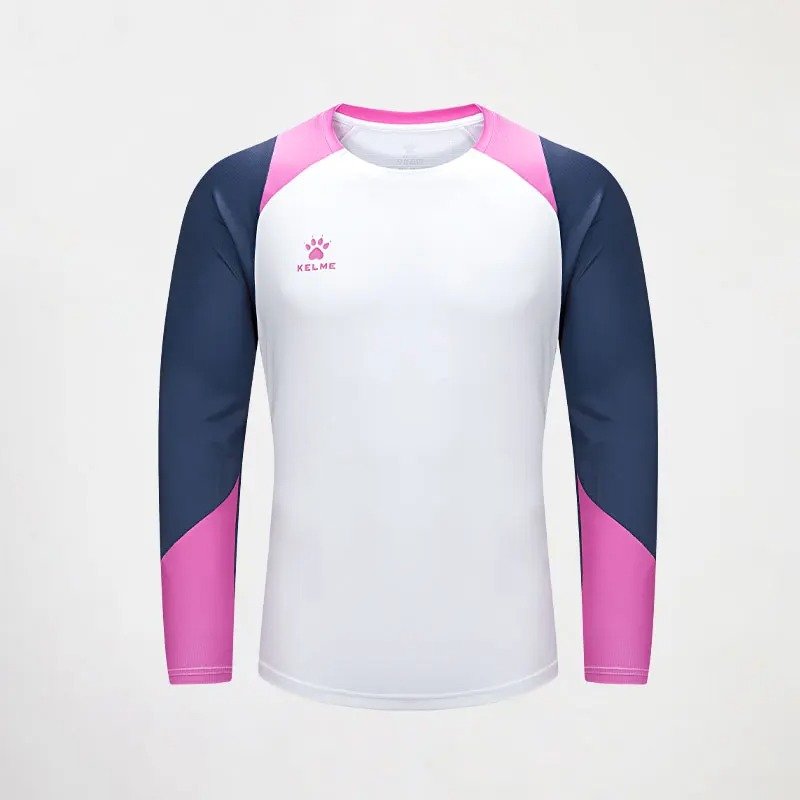 Camiseta de entrenamiento de manga larga de secado rápido para hombre