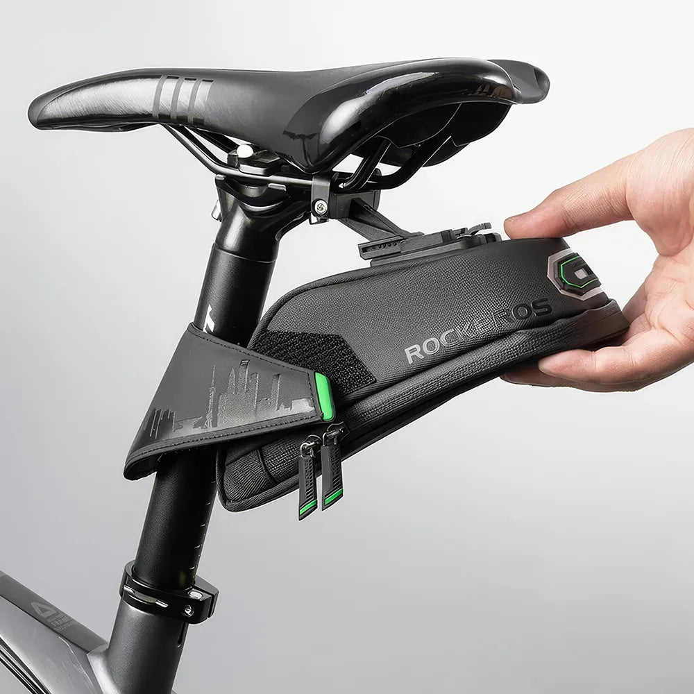 Bolsa impermeable para sillín de bicicleta