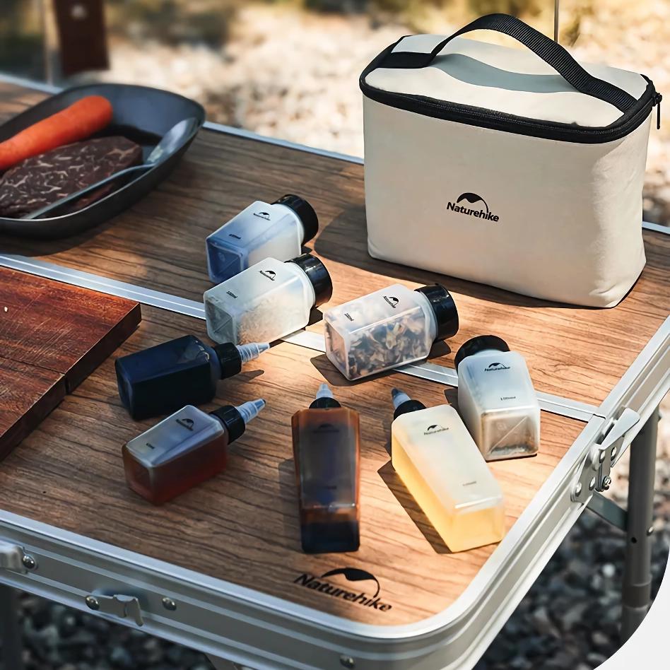 Tragbares Gewürzdosen-Set für Picknicks im Freien und Camping