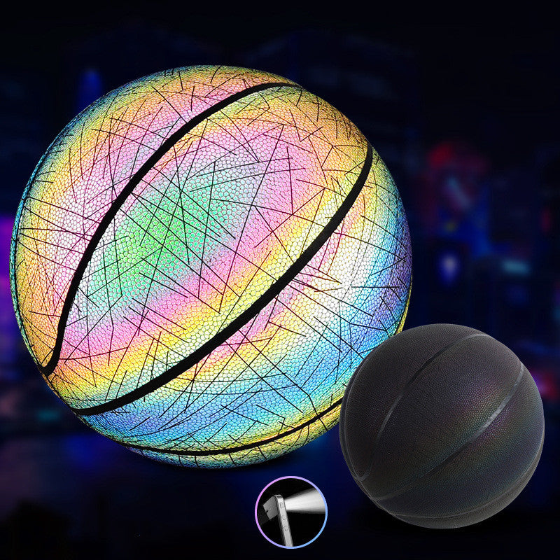 Glowing fluorescent basketball - Blue Force Sports