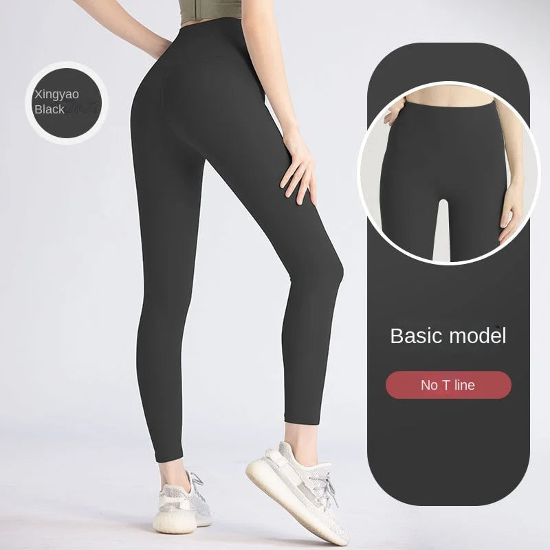 Lange Fitness-Leggings