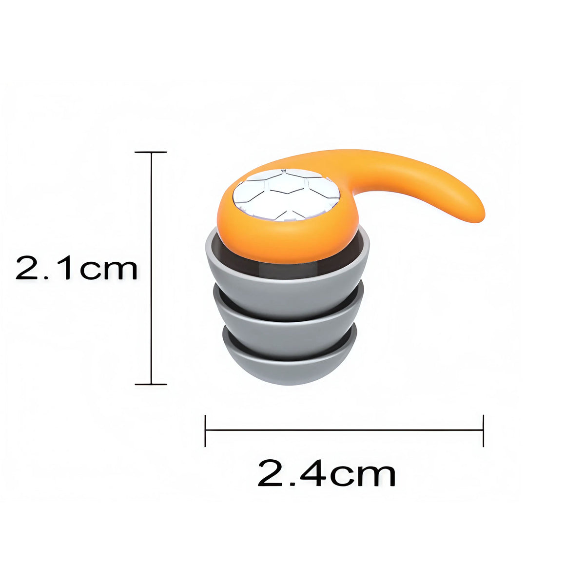 Triple Layer Silicone Earplugs for Serene Sleep and Swimming
