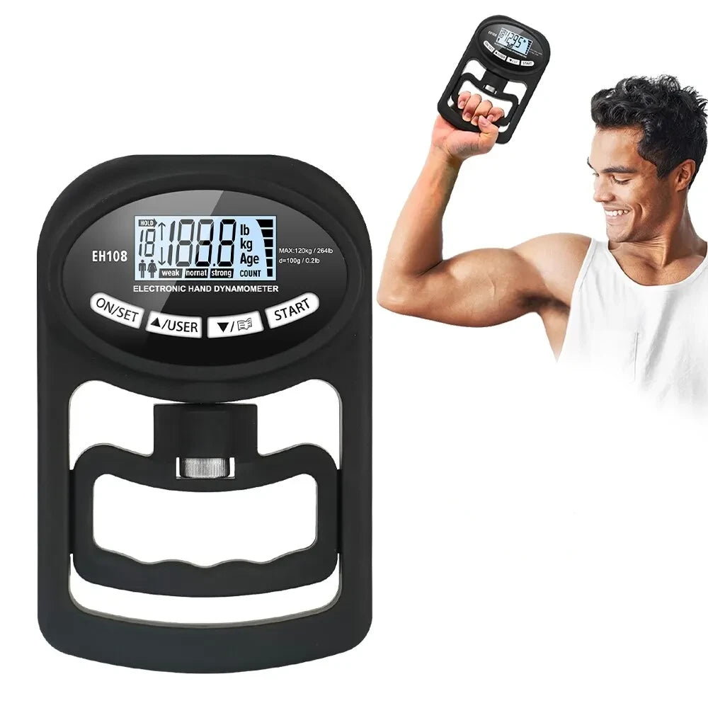 Digitaler Griffkrafttrainer mit USB-LCD-Display