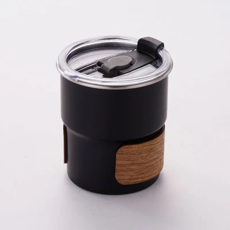 Tragbarer Kaffeebecher aus Edelstahl fürs Camping