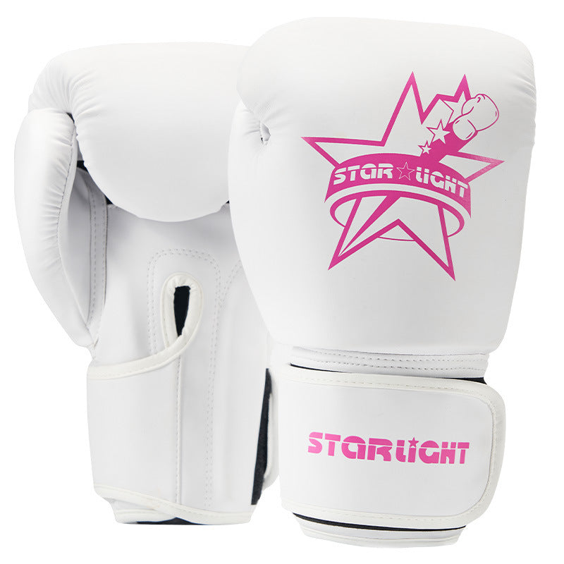 Sanda Muay Thai Fighting Gloves Training Fitness Equipment - Blue Force Sports