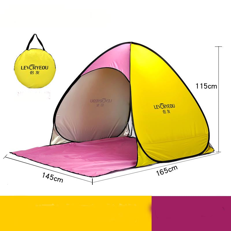 Outdoor Convenient Quick-open Curtain Tent - Blue Force Sports