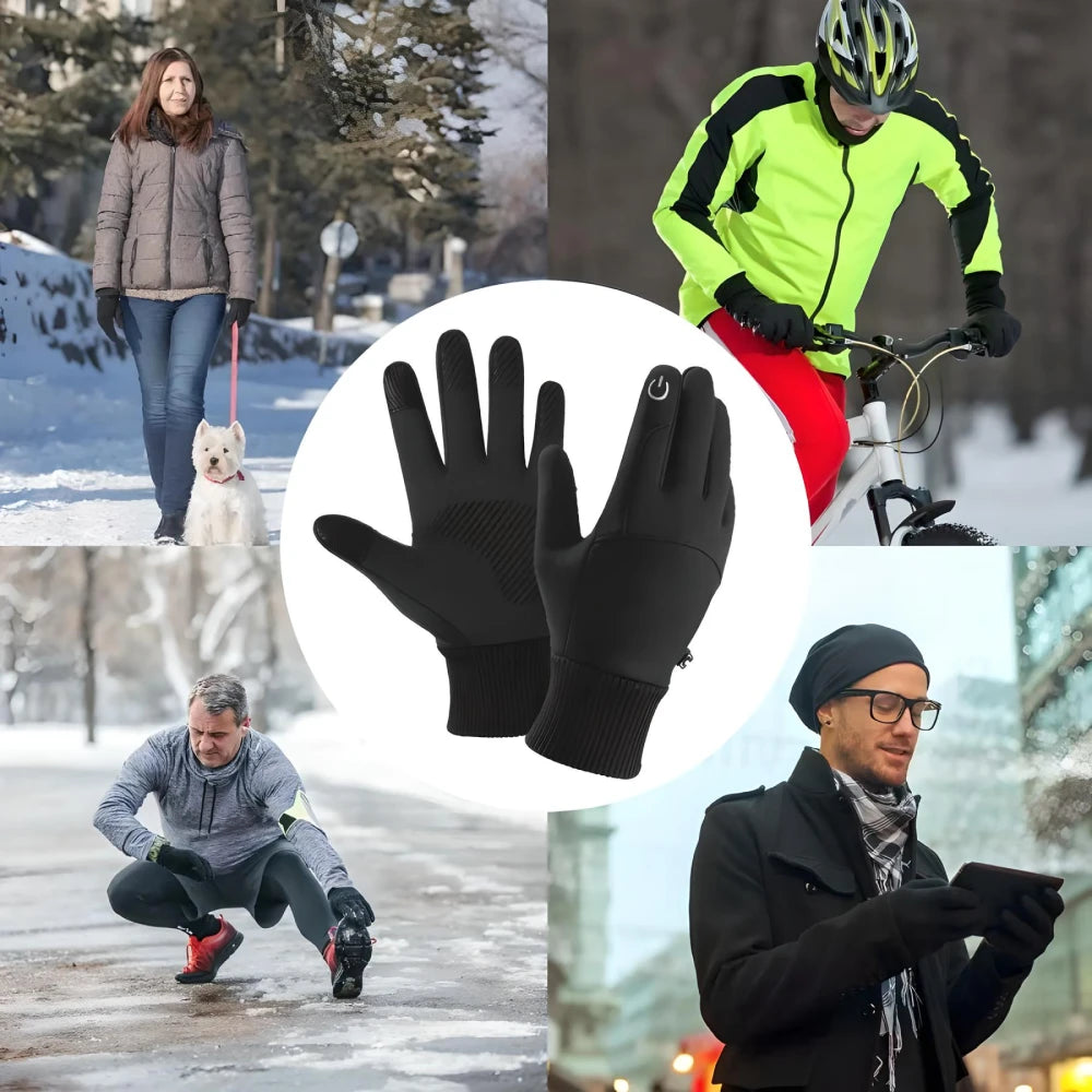 Guantes impermeables para pantalla táctil para todas las estaciones