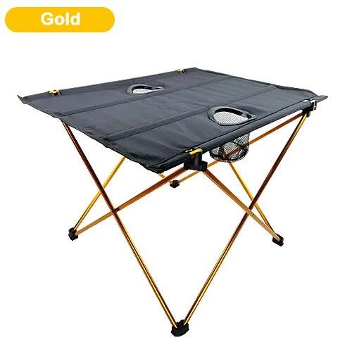 Ultraleichtes, klappbares Picknicktisch-Set für den Außenbereich mit Rahmen aus Aluminiumlegierung