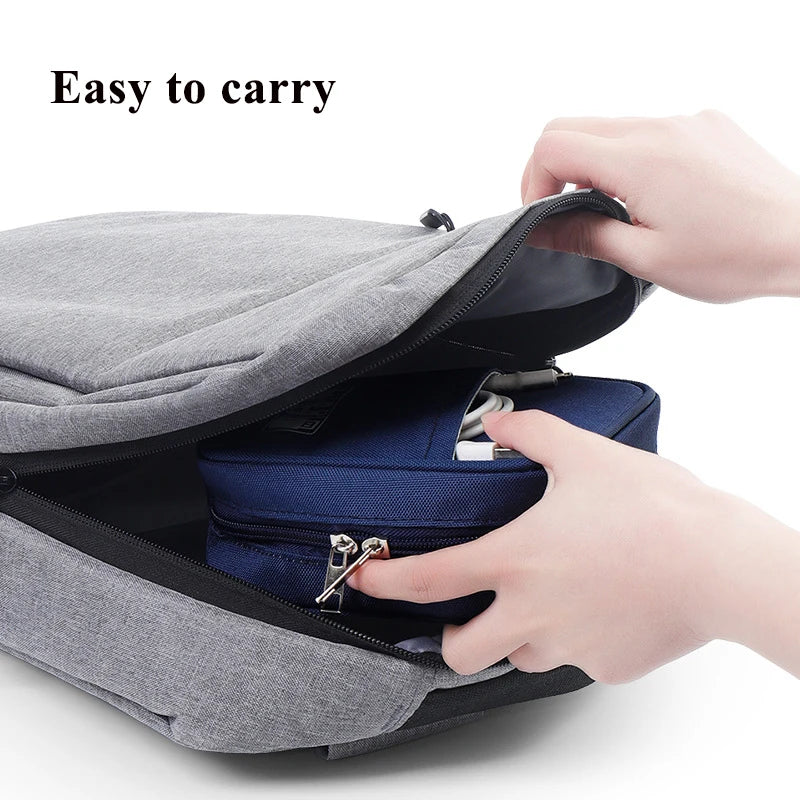 Tragbare, wasserdichte Datenkabel-Organizer-Tasche für Reisezubehör