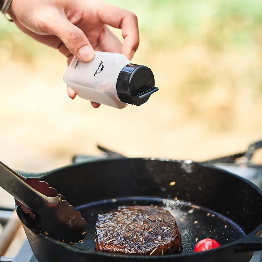 Tragbares Gewürzdosen-Set für Picknicks im Freien und Camping