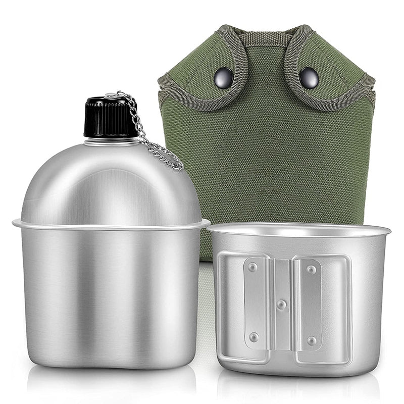 Water Cup Lunch Box Cloth Cover Outdoor Sports - Blue Force Sports