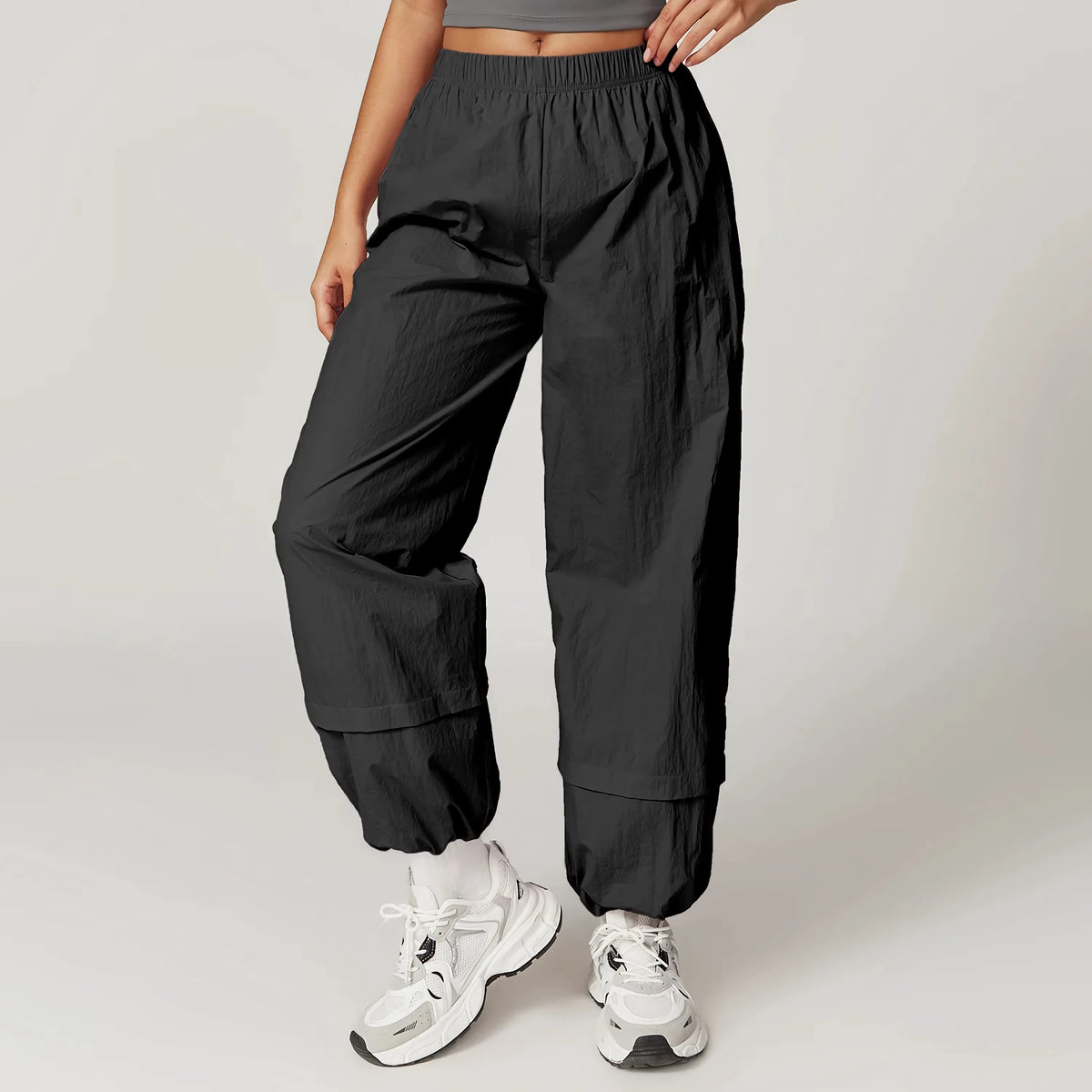 Women's High-Waist Cargo Pants
