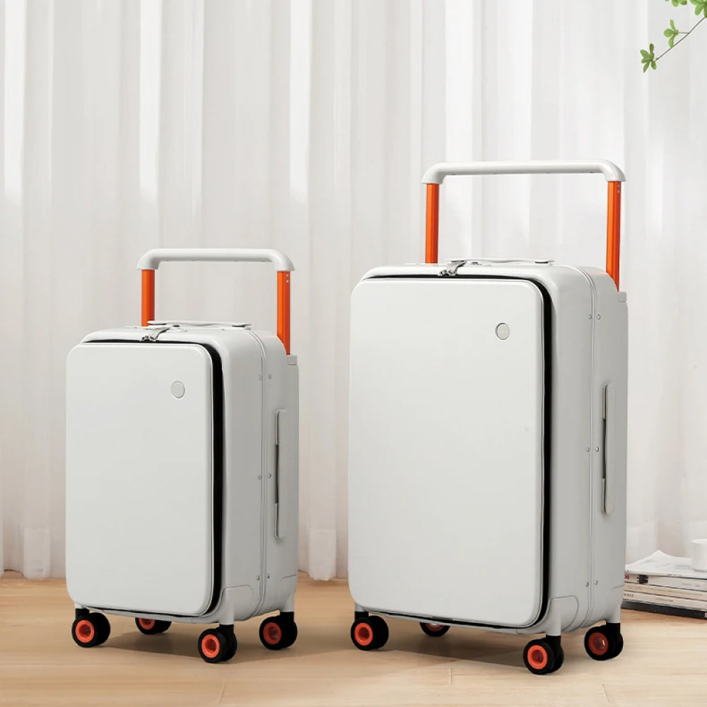 Luxury Wide Handle 20 Inch Carry-On Trolley Case
