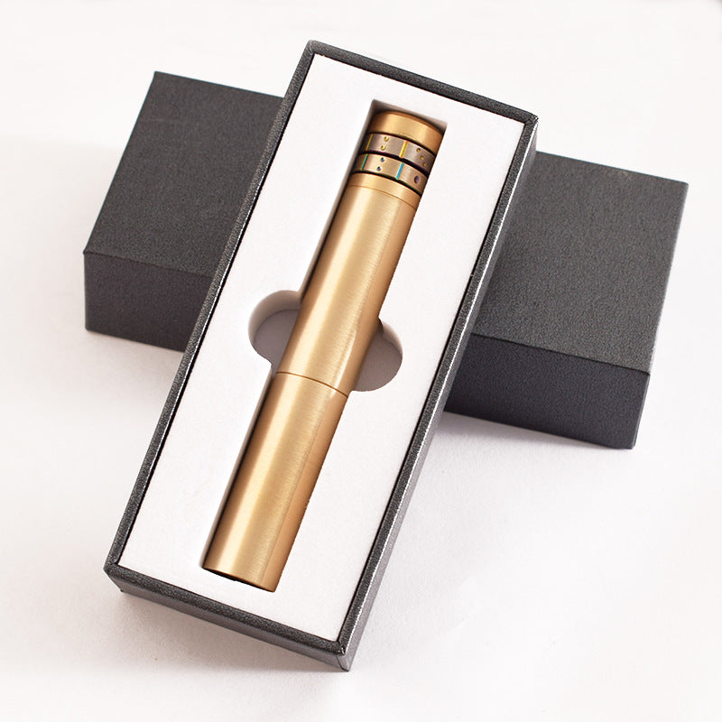 Nunchaku Second-generation Brass Oil Machine Creative Retro Old-fashioned Special-shaped Kerosene Lighter - Blue Force Sports