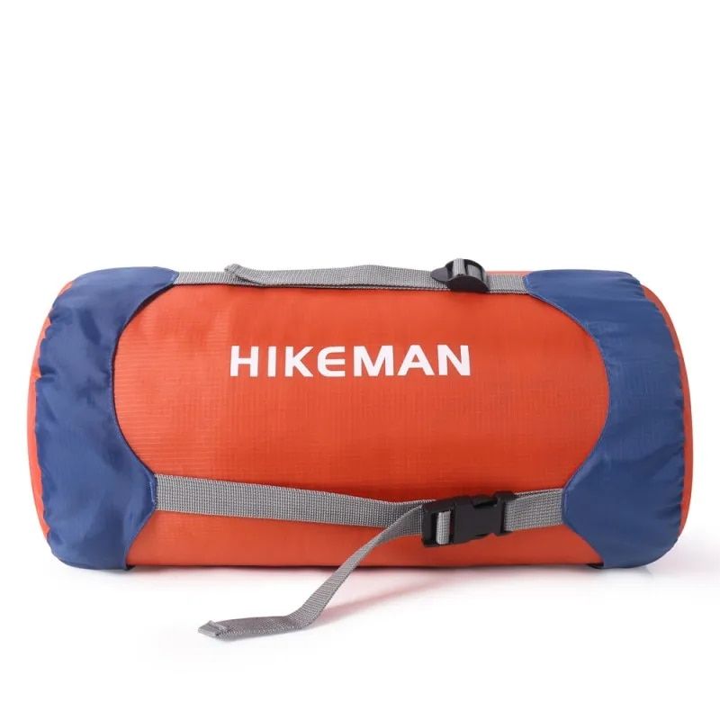 Saco de dormir de algodón ultraligero, impermeable y con compartimento de compresión