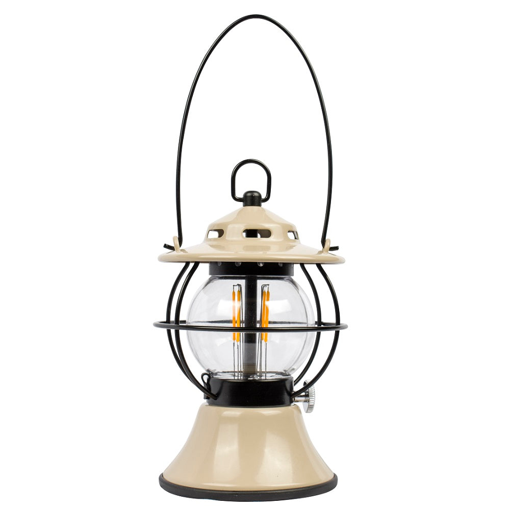 Linterna de camping retro LED recargable
