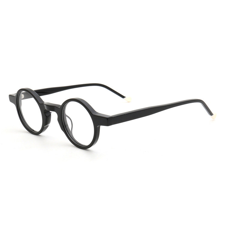 Super Light Retro Plate Round Glasses Frame Men's And Women's - Blue Force Sports