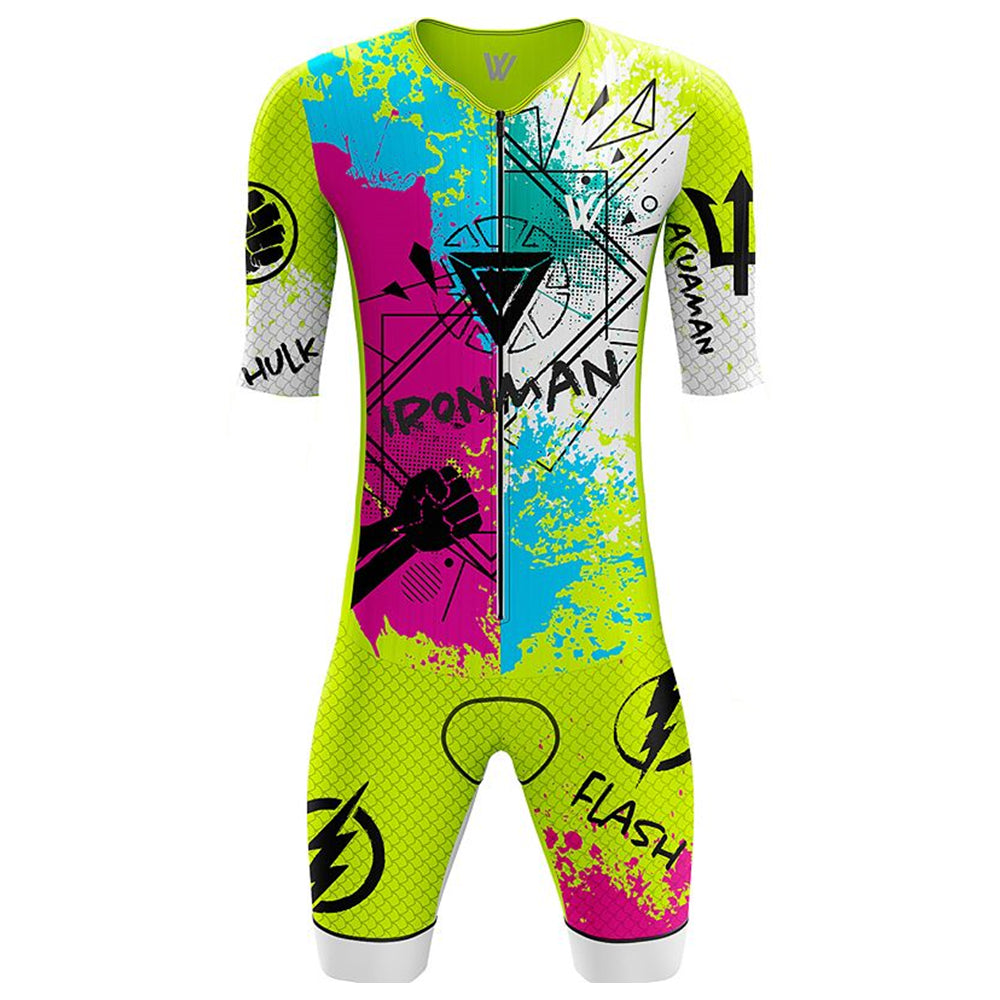 Summer Women's Bodysuit Triathlon Quick Dry - Blue Force Sports
