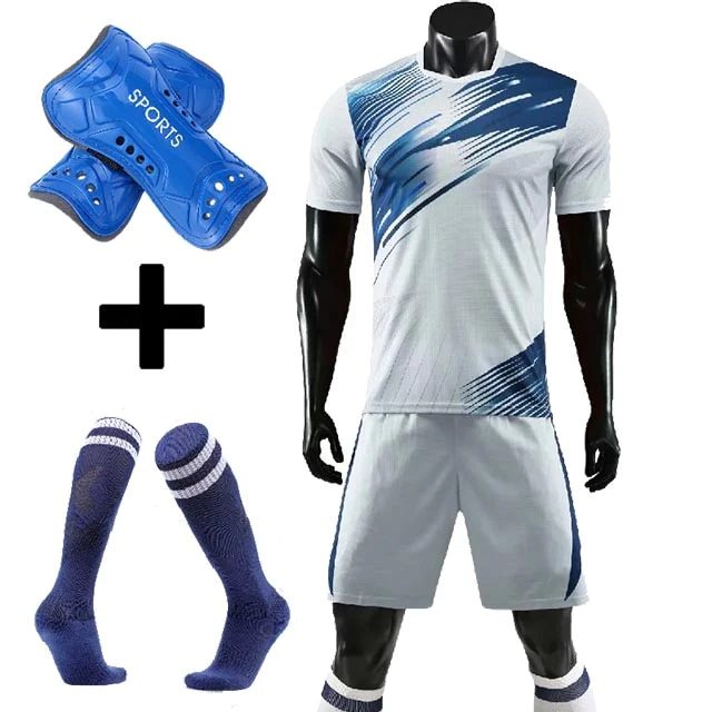Children's Football Uniform Suit Sports Training Uniform - Blue Force Sports