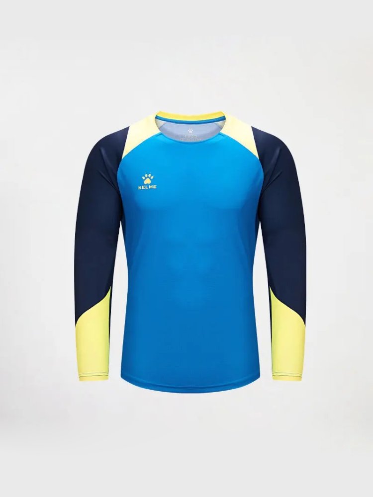 Camiseta de entrenamiento de manga larga de secado rápido para hombre