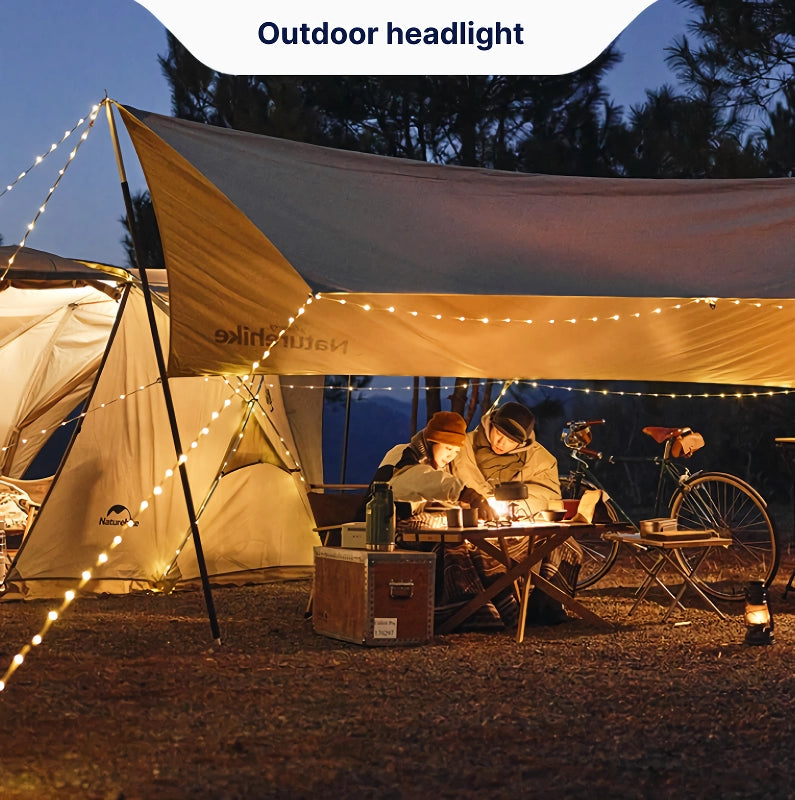 10 m wasserdichte Lichterketten für Camping im Freien