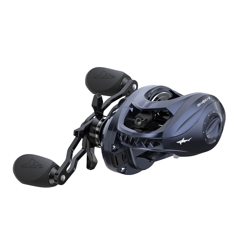 Hochgeschwindigkeits-Baitcastingrolle mit maximaler Bremskraft von 6 kg und magnetischem Bremssystem