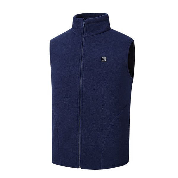 Men's And Women's Vest USB Heating Charging Suit Jacket - Blue Force Sports